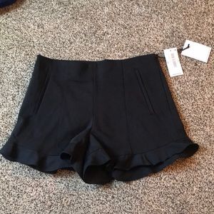 Black Dress Shorts with flared bottom edge 🖤